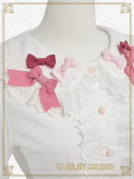 B49BL404 Le Ruban d' Ombre à Trois Couches Blouse