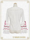 B49BL404 Le Ruban d' Ombre à Trois Couches Blouse
