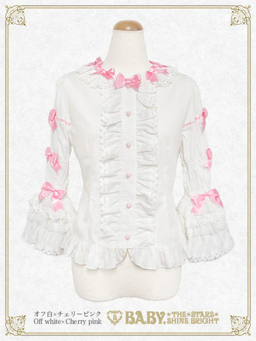 B49BL406 Creamy Sweet Macaron Blouse