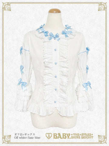 B49BL406 Creamy Sweet Macaron Blouse