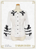 B49BL409 Le Ruban à Trois Couches Blouse