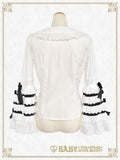 B49BL409 Le Ruban à Trois Couches Blouse