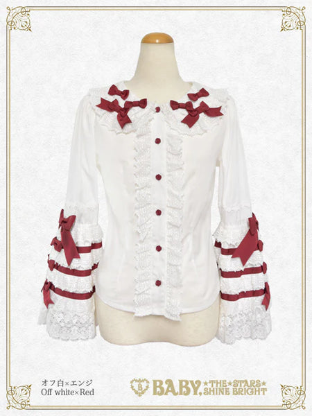 B49BL409 Le Ruban à Trois Couches Blouse
