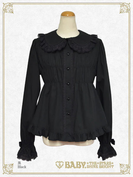 B49BL410 Babydoll Blouse