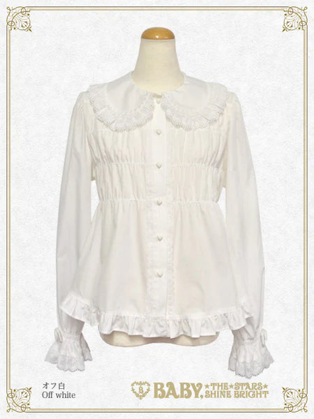 B49BL410 Babydoll Blouse