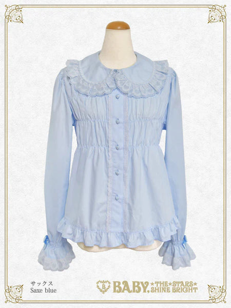 B49BL410 Babydoll Blouse