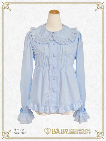 B49BL410 Babydoll Blouse