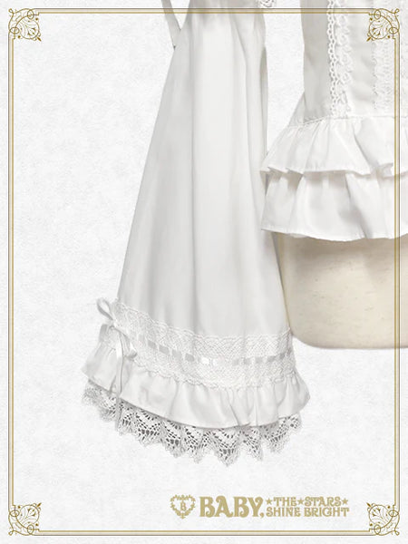 B49BL412 Princess Sleeve Back Shirring Blouse