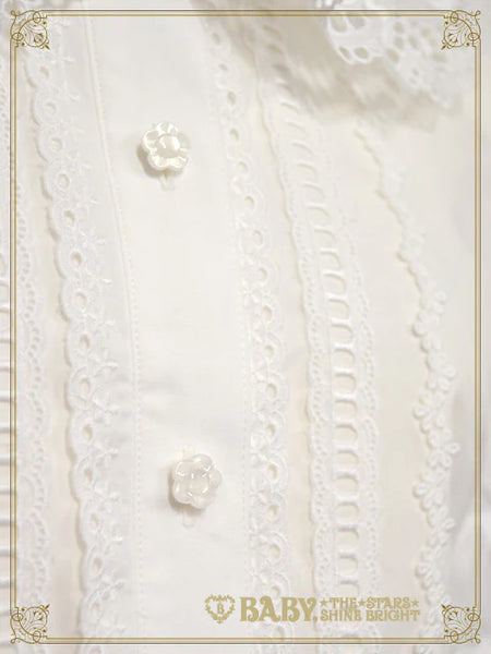 B49BL413 Back Pintuck Blouse