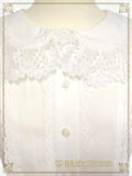 B49BL416 Bunny Ears Half Sleeve Blouse
