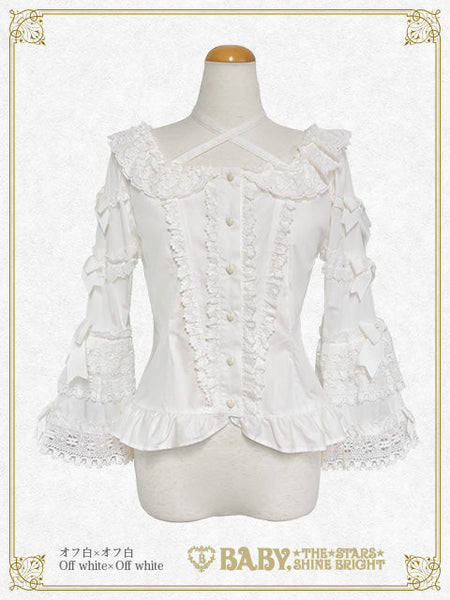 B49BL418 Cutie♡Whipped Cream Parfait Blouse