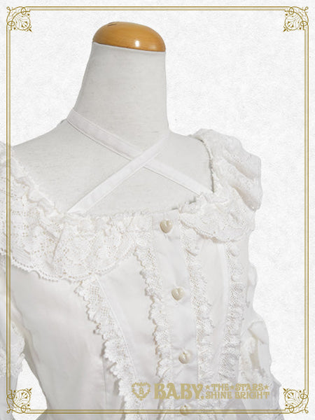 B49BL418 Cutie♡Whipped Cream Parfait Blouse