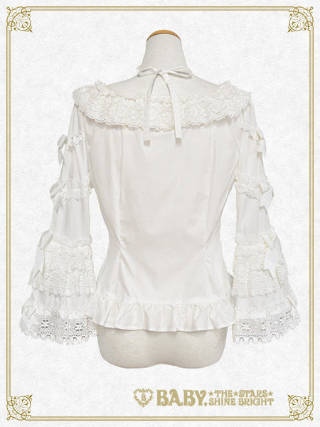 B49BL418 Cutie♡Whipped Cream Parfait Blouse