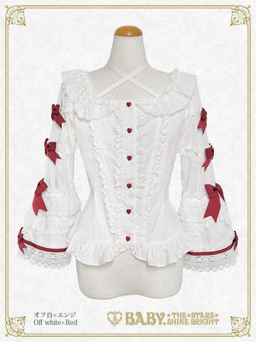 B49BL418 Cutie♡Whipped Cream Parfait Blouse