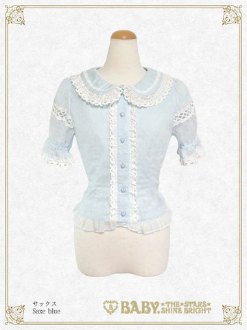 B49BL440 Snow Dot Blouse