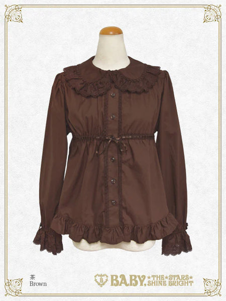 B49BL447 Kuma Kumya's Baby Doll Blouse