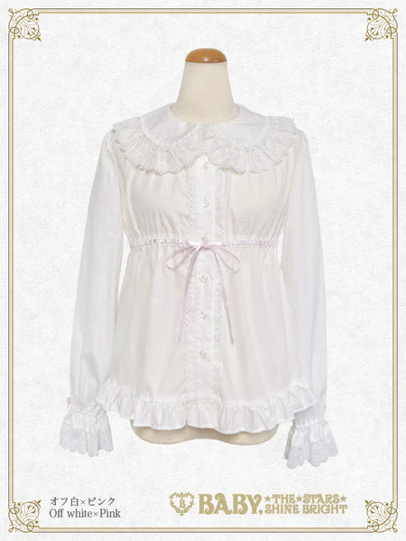 B49BL447 Kuma Kumya's Baby Doll Blouse