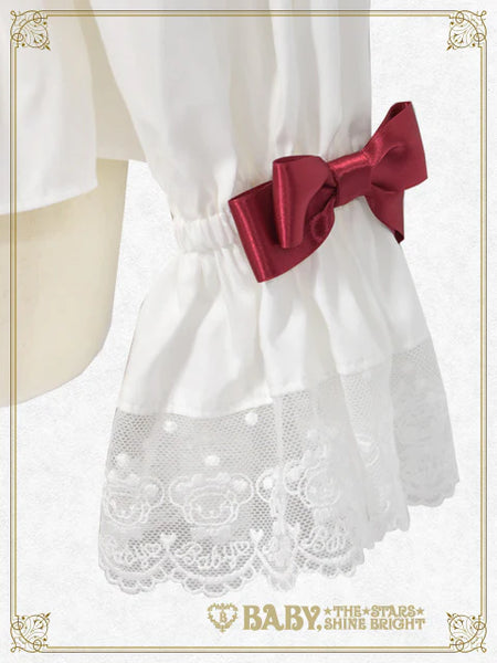 B49BL461 Kumya's Doki★Doki Christmas Party Blouse (Broadcloth)