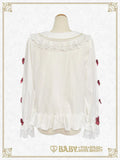 B49BL461 Kumya's Doki★Doki Christmas Party Blouse (Broadcloth)