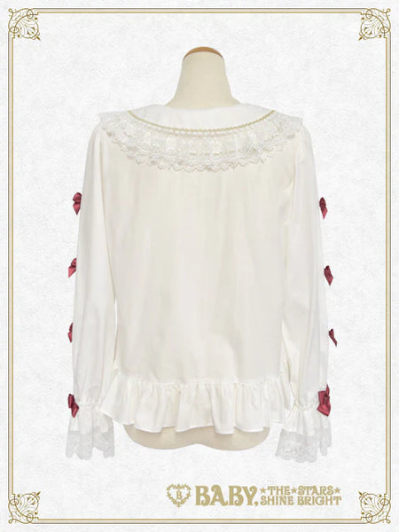 B49BL461 Kumya's Doki★Doki Christmas Party Blouse (Broadcloth)