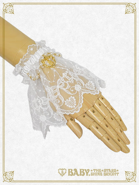 B49CF062 Lacy Twinkle Baby Ribbon Cuffs