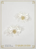 B49CF064 Satin Ribbon Tulle Lace Cuffs