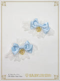 B49CF064 Satin Ribbon Tulle Lace Cuffs