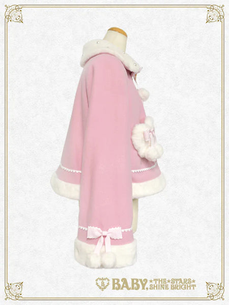 [BUILD-TO-ORDER][PRE-ORDER] B49CO342 Pompom Ribbon Short Coat