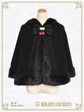 [BUILD-TO-ORDER][PRE-ORDER] B49CP341 Swinging Strawberry Bunny Ears Fur Cape
