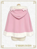 [BUILD-TO-ORDER][PRE-ORDER] B49CP341 Swinging Strawberry Bunny Ears Fur Cape