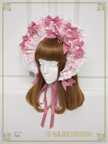 B49HA701 Floriana Ribbon Bonnet