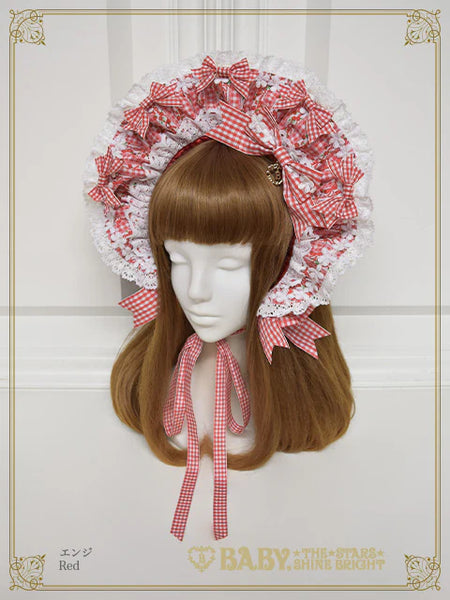 B49HA701 Floriana Ribbon Bonnet