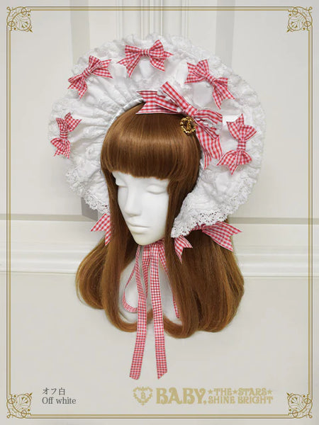 B49HA702 Francesca Ribbon Bonnet