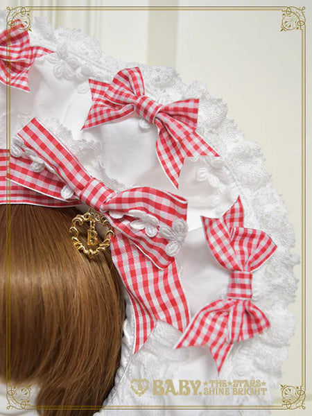 B49HA702 Francesca Ribbon Bonnet