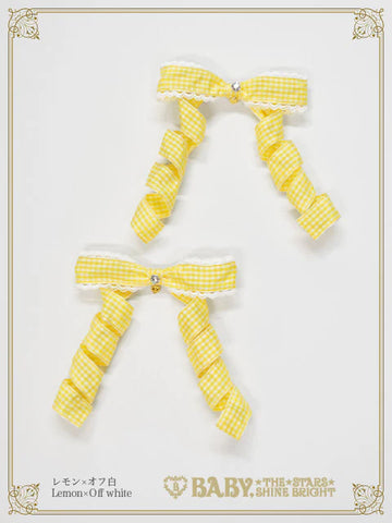 B49HA705 Francesca Ribbon Clip