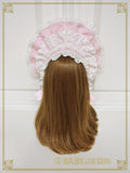 B49HA716 Rose Lace Rococo Bonnet