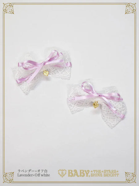 B49HA733 Champetre Fleurie Lace Clip