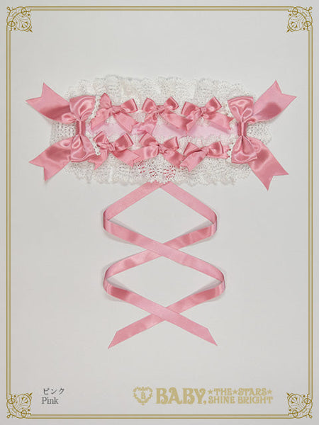 B49HA735 Ribbon Ribbon Blooms Headdress