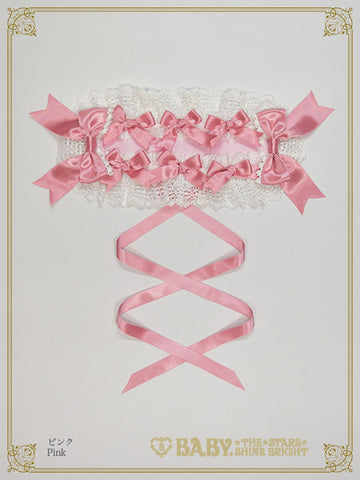 B49HA735 Ribbon Ribbon Blooms Headdress
