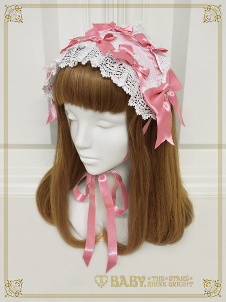 B49HA735 Ribbon Ribbon Blooms Headdress