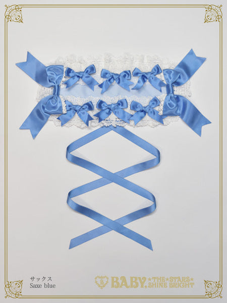 B49HA735 Ribbon Ribbon Blooms Headdress