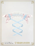 B49HA742 Eternal Ribbon Feathery Headdress