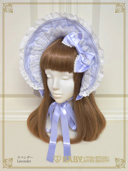 B49HA751 Rose Doll Half Bonnet