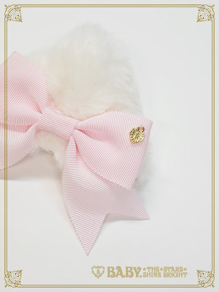 B49HA752 Cat Ear Fur Clip