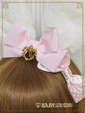 B49HA753 Bunny Ears Fur Headbow