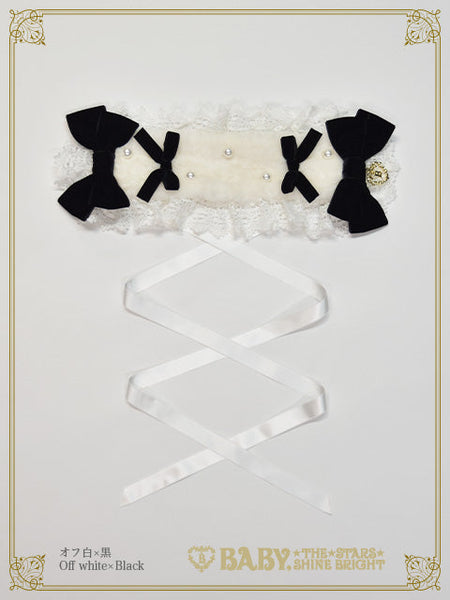 B49HA755 Ruban de Noёl Neige Headdress