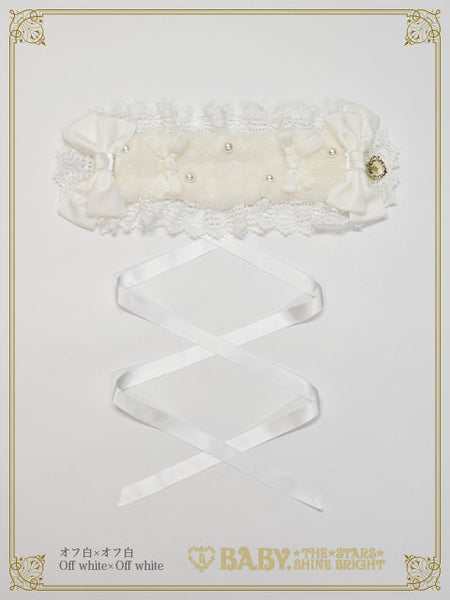 B49HA755 Ruban de Noёl Neige Headdress