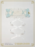 B49HA755 Ruban de Noёl Neige Headdress