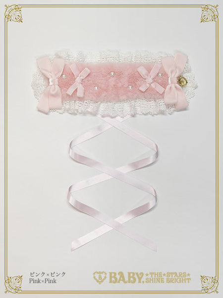 B49HA755 Ruban de Noёl Neige Headdress