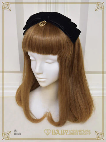 B49HA766 Velvet Ribbon Headband